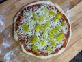 homemade pizza